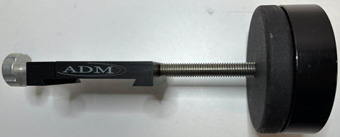 Used ADM Losmandy Dovetail Clamp with Balancing Counterweights on 5" Bolt