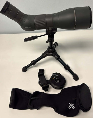 Used Vortex Razor HD 27-60x85mm Porro Prism Angled Spotting Scope