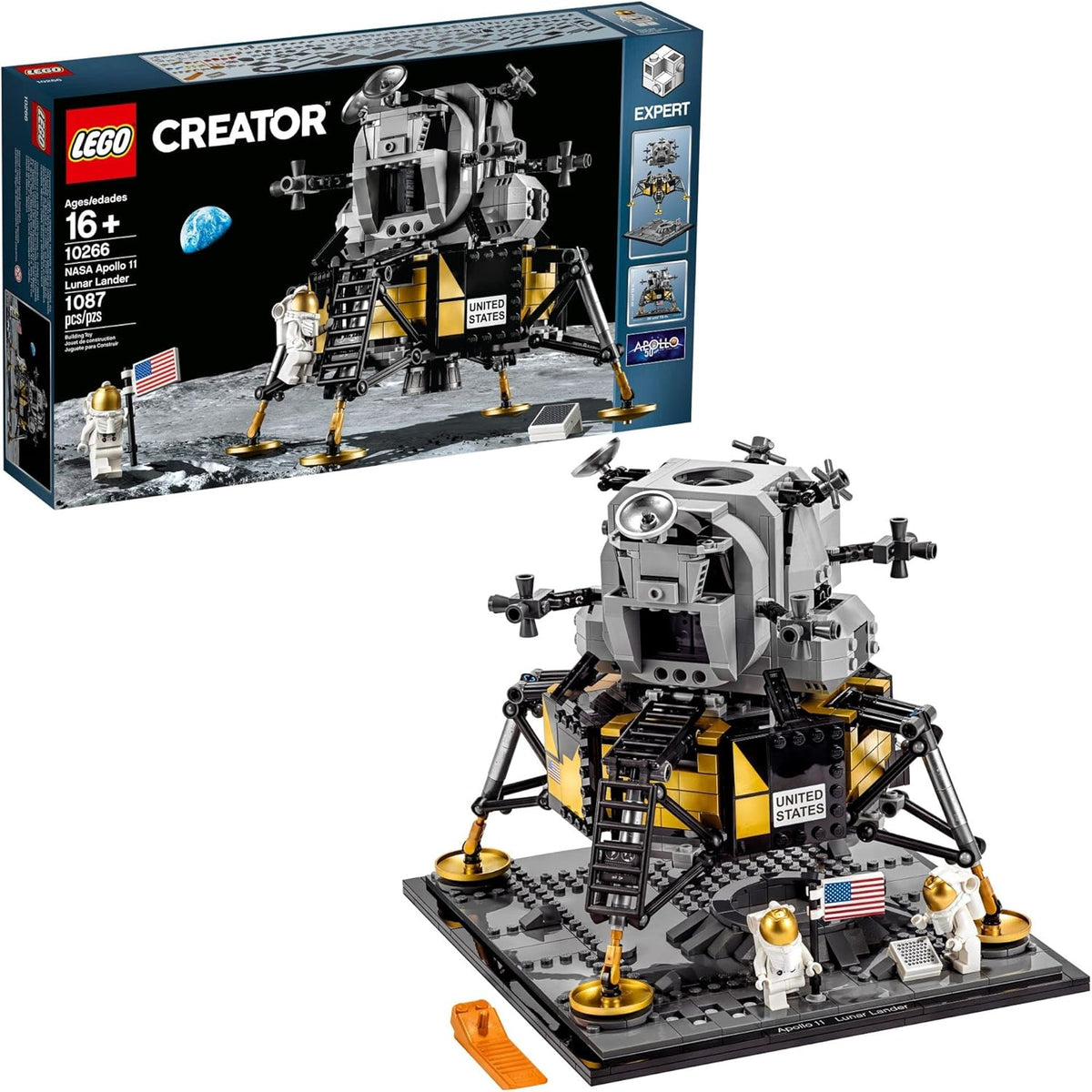 LEGO Creator Expert NASA Apollo 11 Lunar Lander 10266 – Mile High