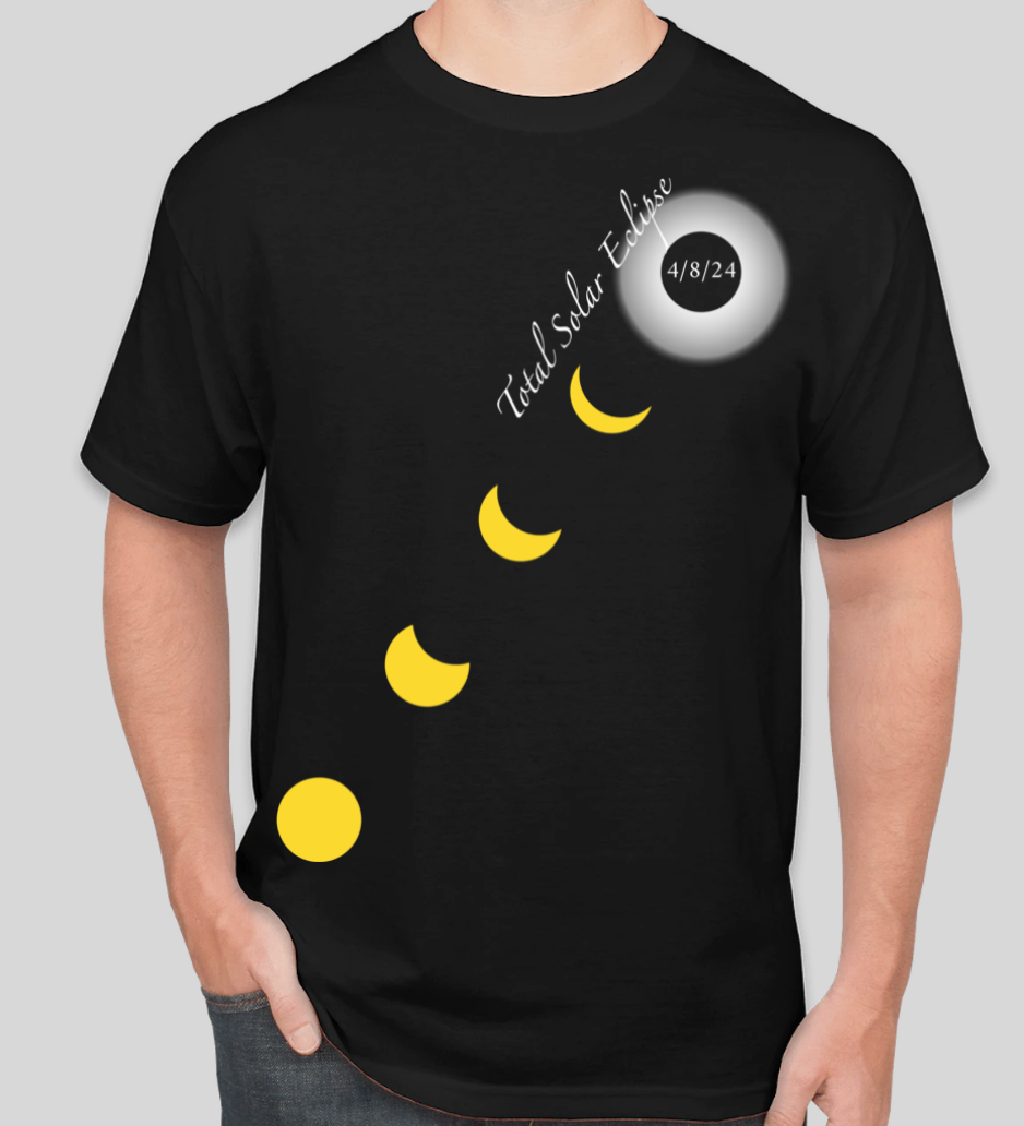 2024 Total Solar Eclipse T-shirt Unisex – Mile High Astronomy