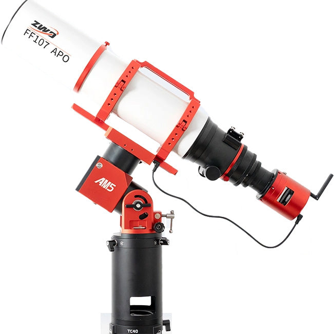 ZWO FF107 AM5N Traveler All-in-One Imaging Kit – Mile High Astronomy