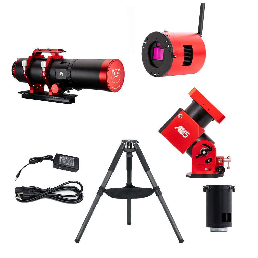 Cat 91 AM5N Traveler All-in-One Imaging Kit – Mile High Astronomy