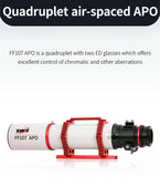 Used ZWO FF107 107mm Quad APO Refractor with 0.7x reducer