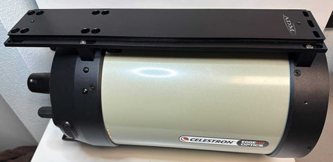 Used Celestron EdgeHD 800 OTA, 2x ADM Losmandy rails, dew heater ring and shield, padded case