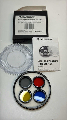Used Celestron Lunar & Planetary Filter Set, 1.25"