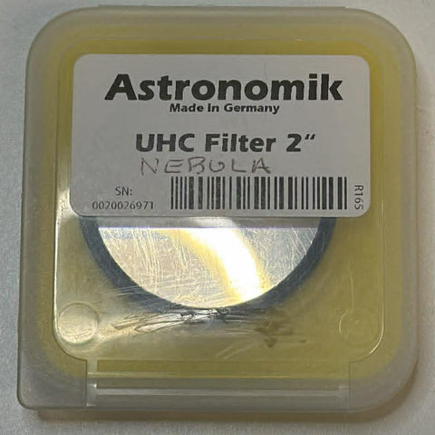 Used Astronomik UHC Filter - 2" Round Mounted