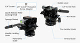 Seestar Fluid Head with Tripod (EQ Wedge & Tripod)