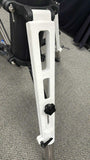 Used iOptron AZ Pro Mount Head on white Tri-Pier