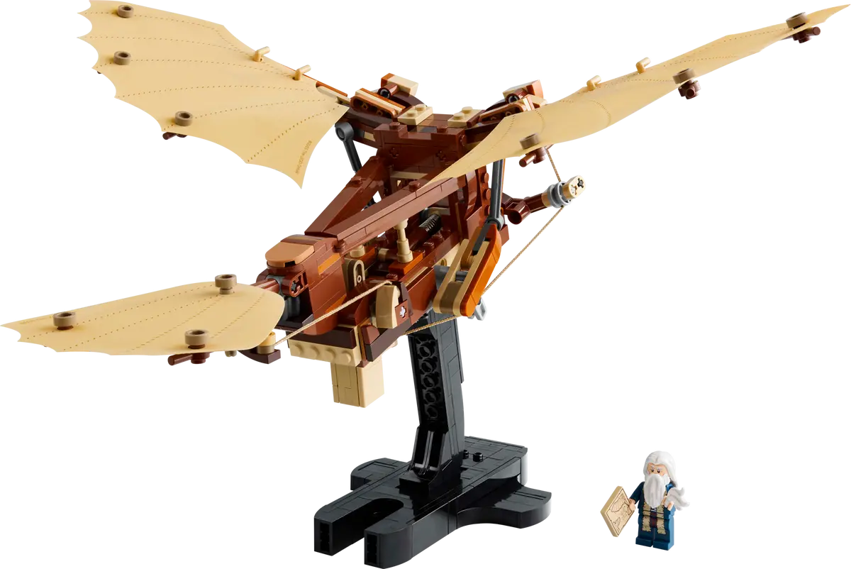 Leonardo da Vinci’s FLYING MACHINES Amazon.com: LEGO Icons Leonardo da Vinci's Flying Machine