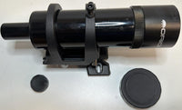 Used Orion 9x50 Finder Scope, Black, straight-through, w/SCT mount