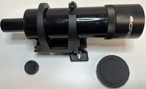 Used Orion 9x50 Finder Scope, Black, straight-through, w/SCT mount
