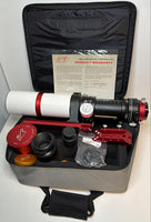 Used Red WO ZenithStar 61 w/6A Flattener, M63 Rotator, handlebar