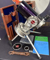 Vintage Questar 3.5" 1984 Duplex Pyrex Mirror, 2 Brandon Eyepieces, Broadband Coatings, No Solar Filter