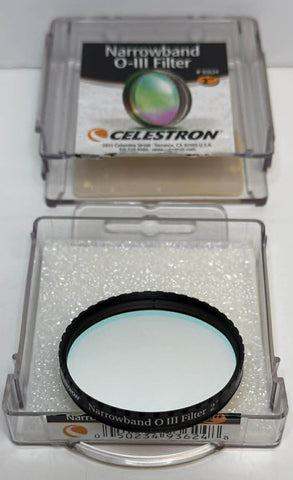 Used Celestron Oxygen III Narrowband Filter - 2"