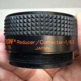 Used Celestron Focal Reducer/Field Corrector f/6.3 - Japanese-made