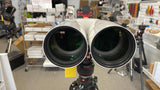 Used Oberwerk 100mm BT-100XL-SD Binocular Telescope, Manfrotto Tripod/Head, w/3 pairs of eyepieces, solar filters