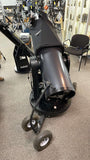 Used Orion XX12g GoTo Truss Tube Dobsonian Telescope on dolly