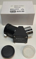 Used Celestron 1.25" Erect Image 45° Diagonal