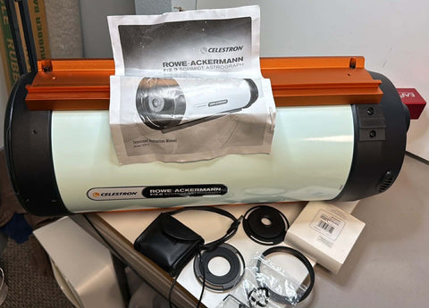 Used Celestron 8" RASA w/ZWO EAF, nebula filter, and Astrozap dew shield