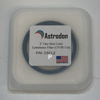 Used Astrodon 2" Luminance (UV/IR) Filter