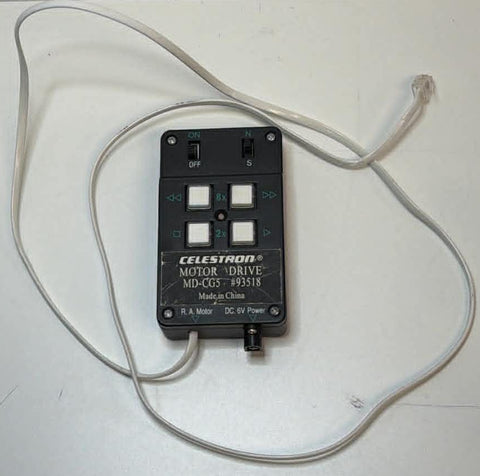 Used Celestron MDCG-5 motor drive handset #93518