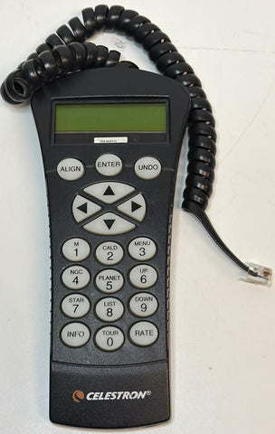 Used Celestron NexStar (not +) Hand Control, AZ - loose display