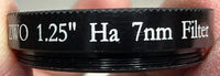 Used ZWO H-Alpha 1.25" 7nm Filter