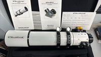 Used Stellarvue SV080A 80mm f/7 ED Apo (OTA, rings, dovetail, case, 0.8x SV reducer)