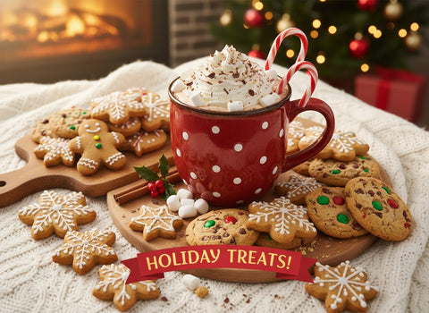 Cookies & Cocoa At the Shop