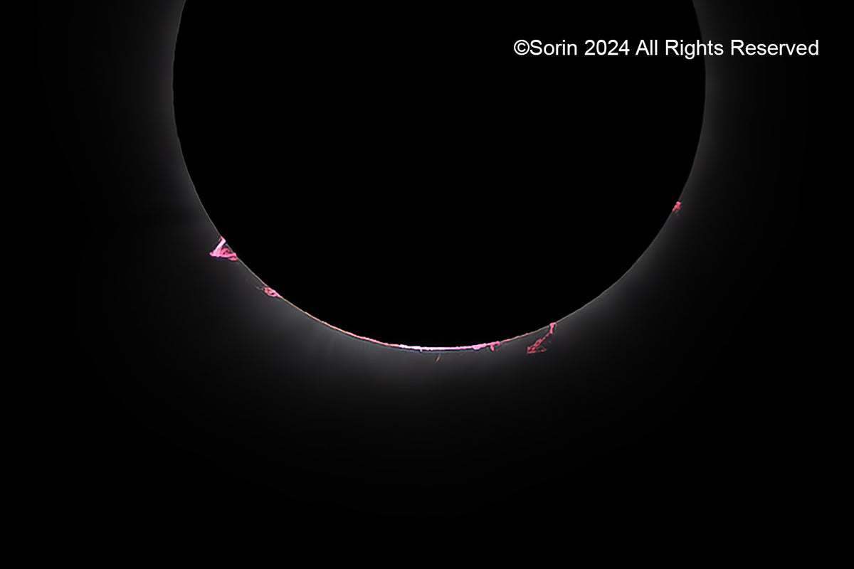 2024 Total Solar Eclipse Prominences 8x10 Print (Coming Soon) – Mile ...