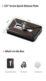 TH10 Quick Release Plate with 3/8" screw for s50 Pro