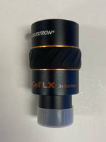 Used Celestron 3x - 1.25" X-Cel LX Barlow Lens