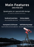 ZWO 80APO+AM3 bundle