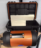 Used C8 SCT OTA w/dew heater ring installed in Pelican-style case