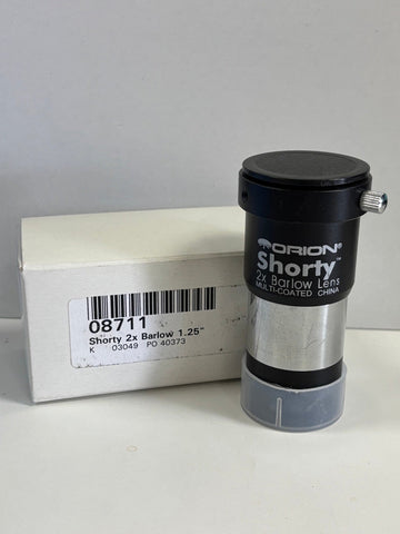 Used Orion Shorty 2x Barlow 1.25"