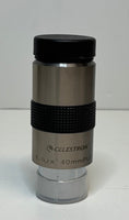 Used Celestron E-Lux 40mm Plossl Eyepiece - 1.25"