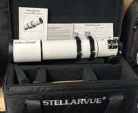 Used Stellarvue SV080A 80mm f/7 ED Apo (OTA, rings, dovetail, case, 0.8x SV reducer)
