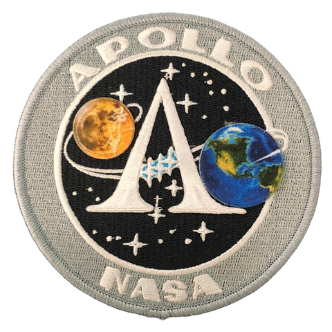 Apollo Program Patch 4"