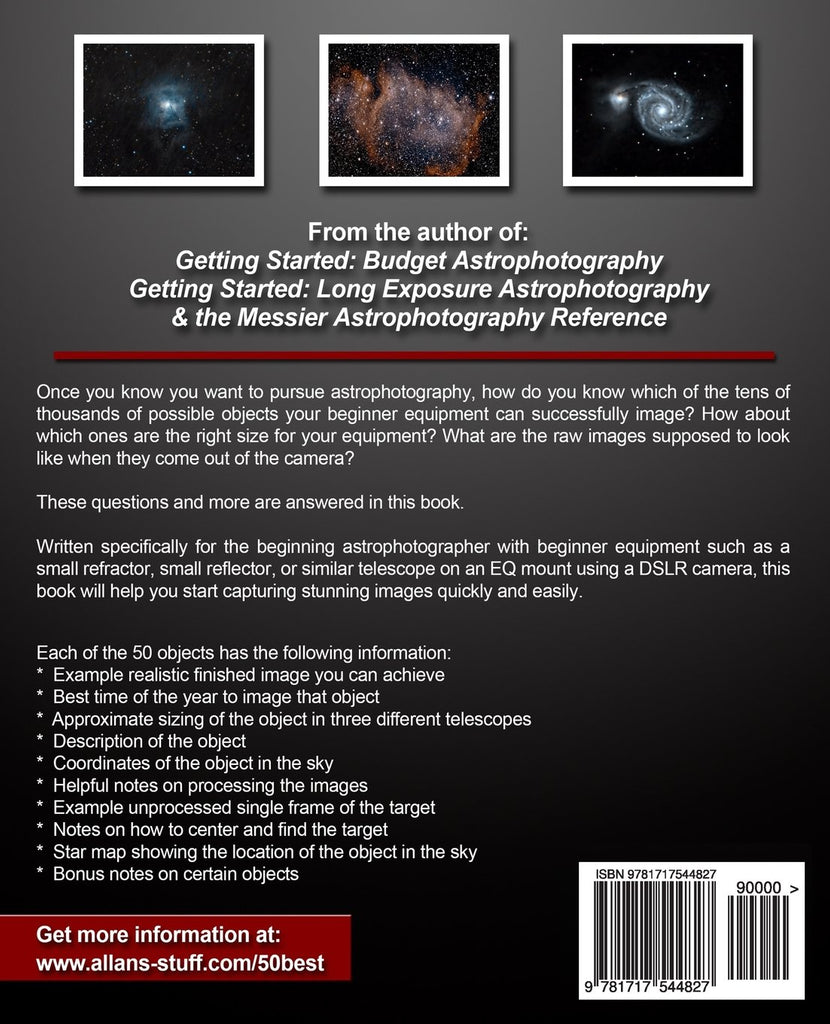 50 Best Astrophotography Targets For Beginners by Allan Hall Mile