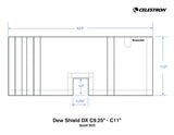 Dew Shield DX for 9.25" - 11" SCT & EdgeHD