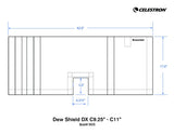 Used Celestron Dew Shield DX for 9.25" - 11" SCT & EdgeHD