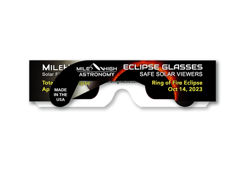 Sun Catcher Solar Eclipse Glasses (4-Pack Assortment) — Explore Scientific