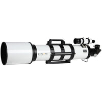 Explore Scientific Classic White Aluminum ED80 f/6 APO Air-Spaced Triplet  Refractor Telescope with Hoya FCD100 Optics